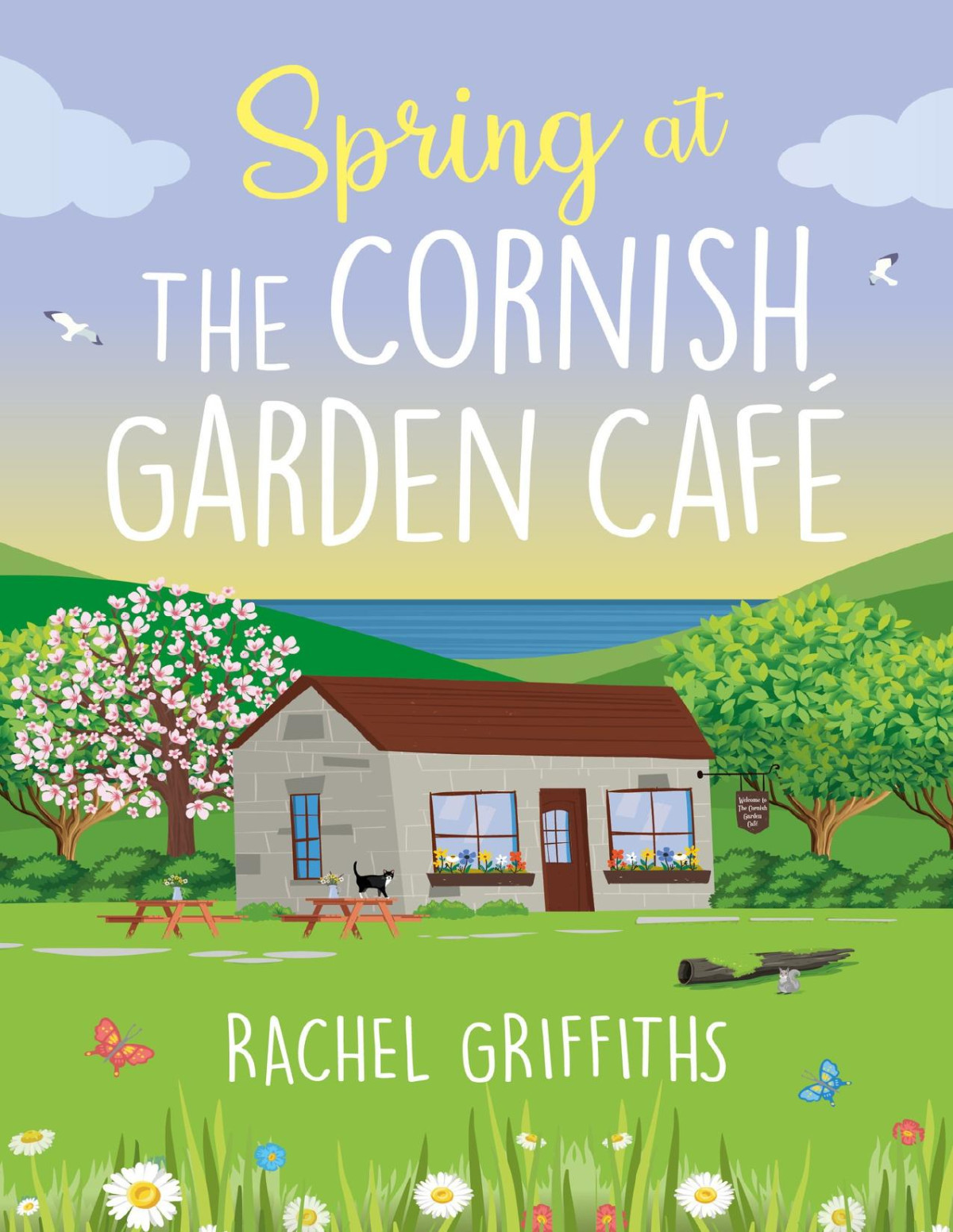 Spring At The Cornish Garden Caf Rachel Griffiths