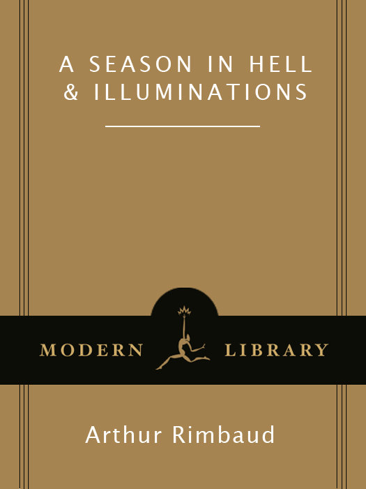 A Season In Hell Illuminations Rimbaud Arthur