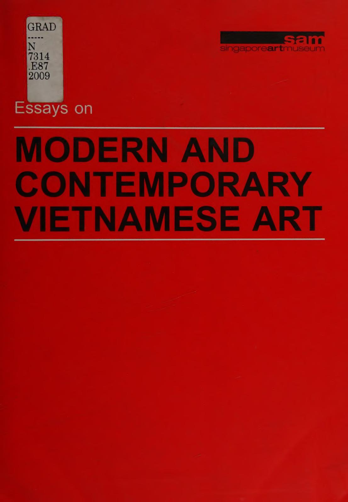 Essays On Modern And Contemporary Vietnamese Art Sarah Lee English