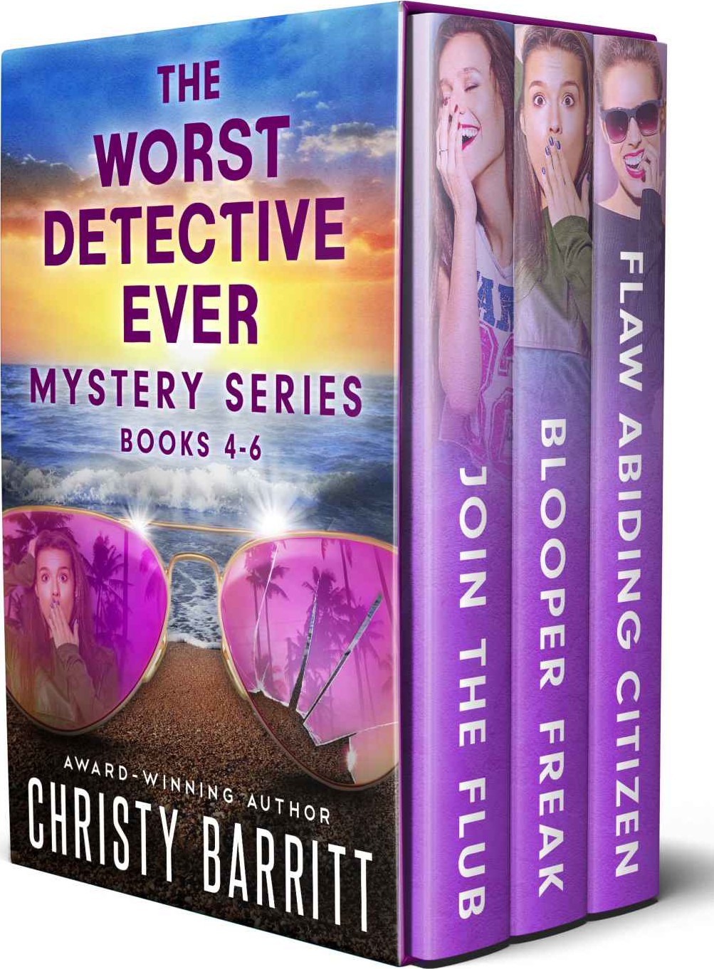 The Worst Detective Ever Bundle 2 Christy Barritt