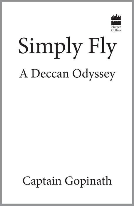Simply Fly Capt G R Gopinath