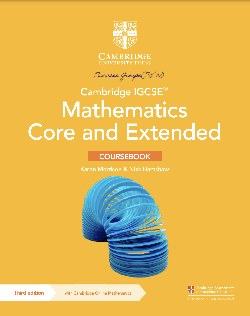 Cambridge Igcse 3rd Third Edition Edition Mathematics 0580 Core And Extended 3rd Karen Morrison