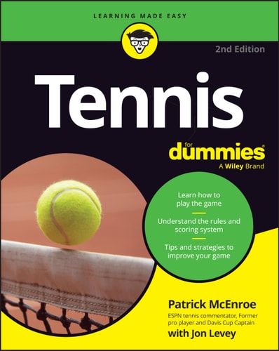 Tennis For Dummies 2nd Edition Patrick Mcenroe Jon Levey