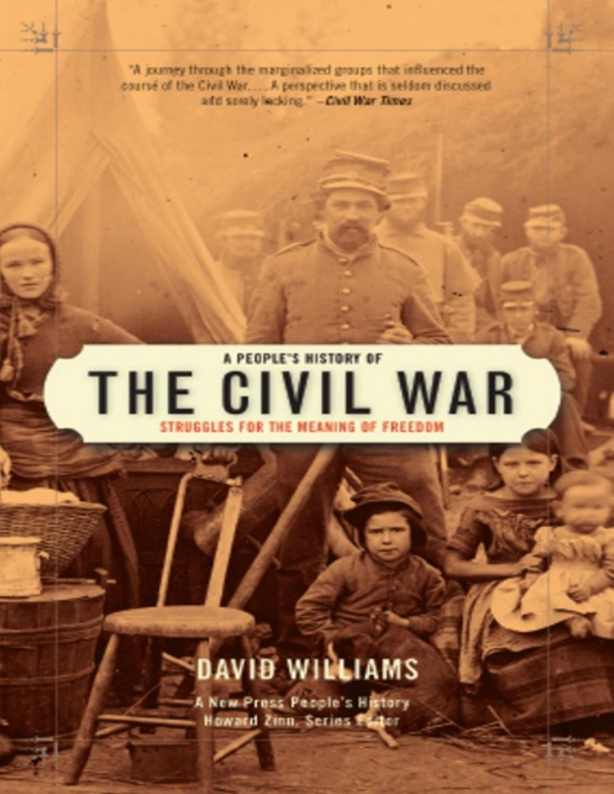 A Peoples History Of The Civil War Struggles For The Meaning Of Freedom David Williams Howard Zinn