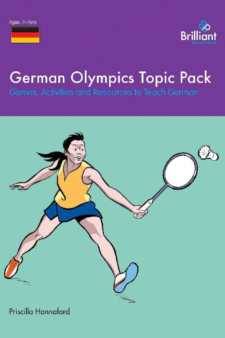 German Olympics Topic Pack Priscilla Hannaford