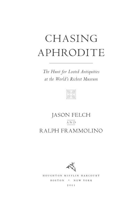 Chasing Aphrodite Jason Felch