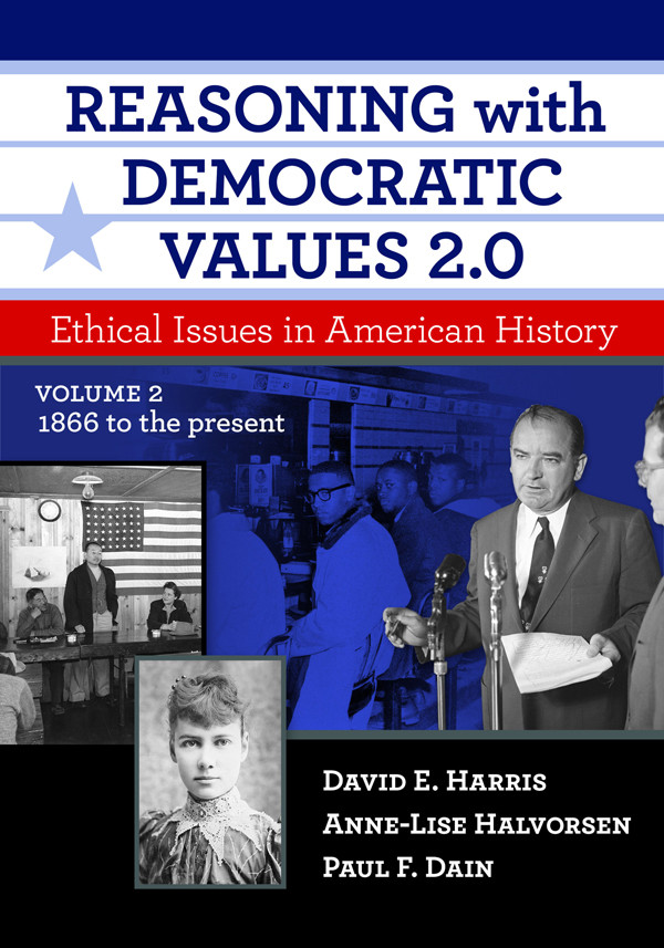 Reasoning With Democratic Values 20 Volume 2 David E Harris