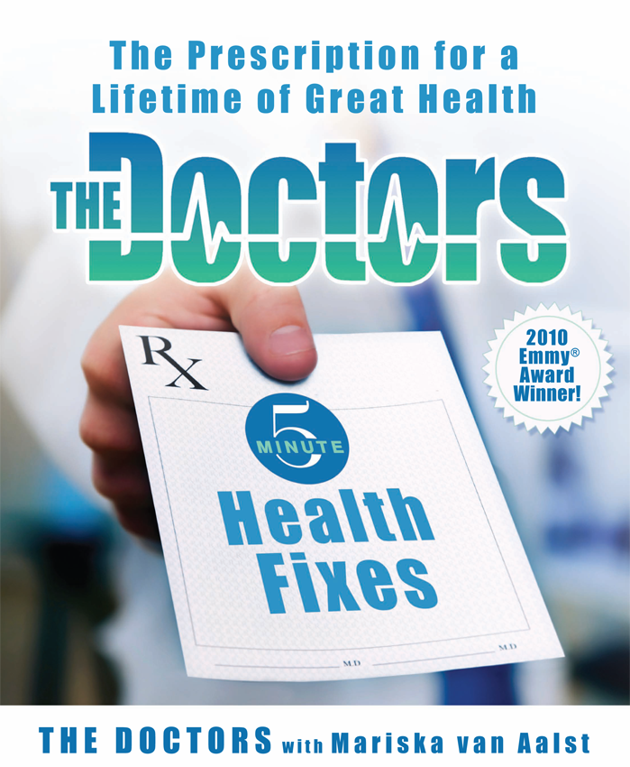 The Doctors 5minute Health Fixes Mariska Van Aalst