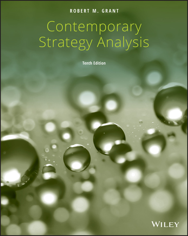 Contemporary Strategy Analysis 10th Edition Robert M Grant