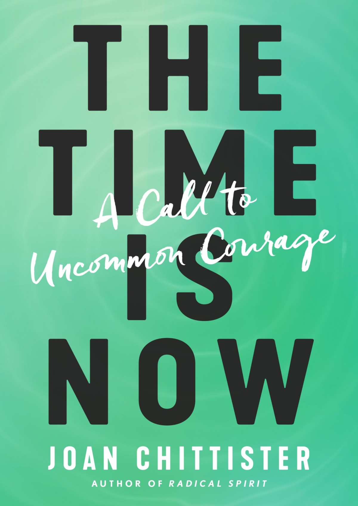 The Time Is Now A Call To Uncommon Courage Joan Chittister