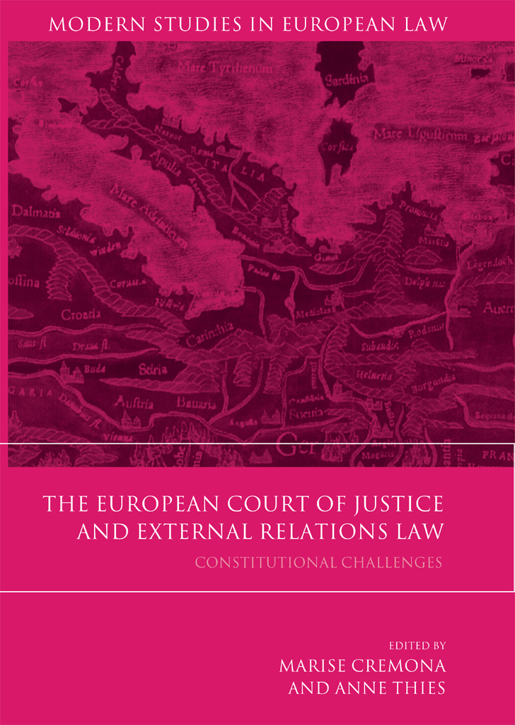 The European Court Of Justice And External Relations Law Marise Cremona And Anne Thies