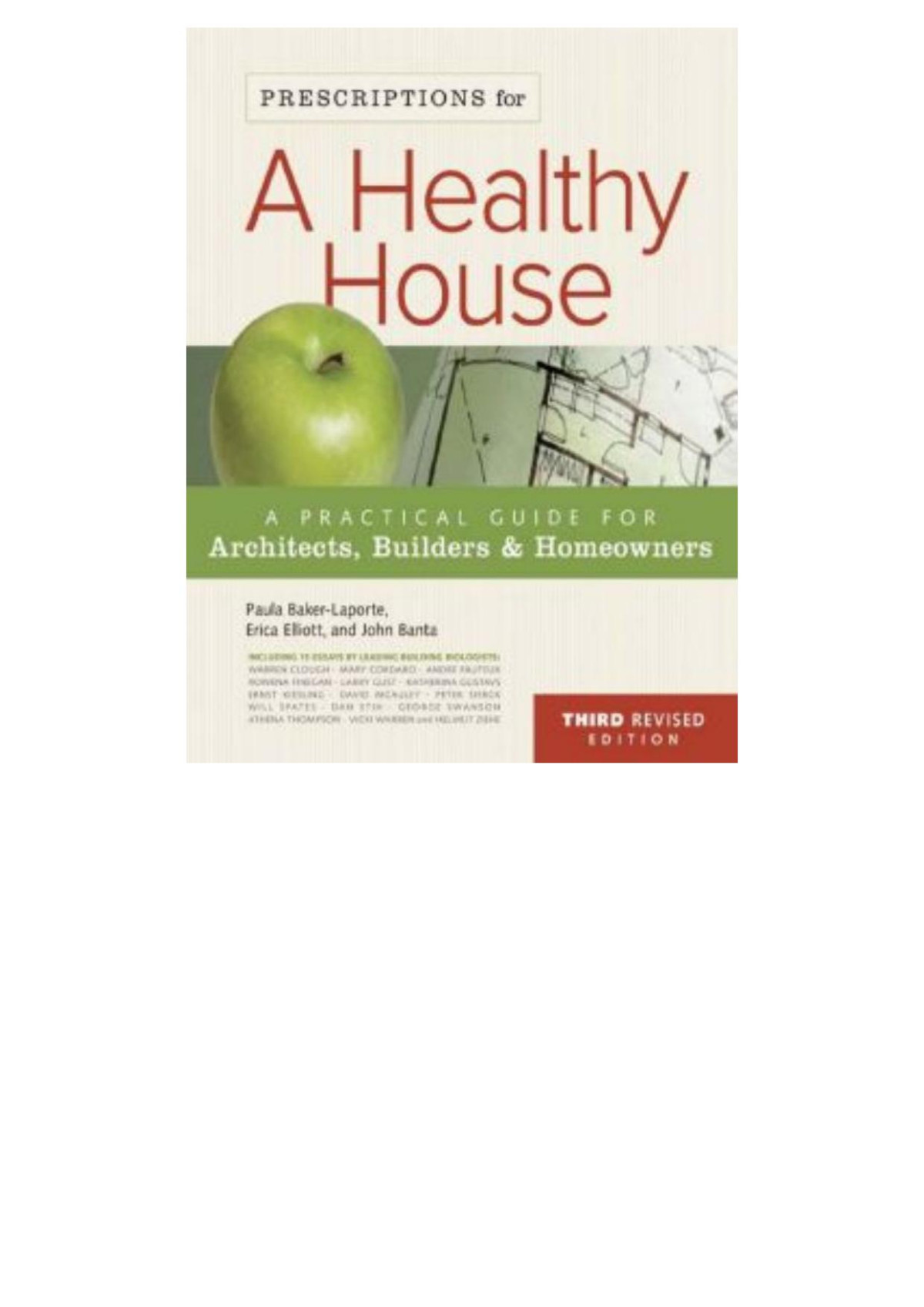 Prescriptions For A Healthy House Paula Bakerlaporte