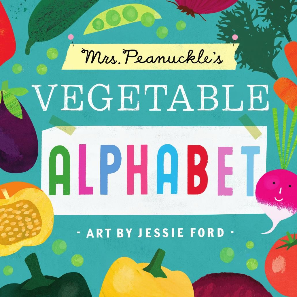 Mrs Peanuckles Vegetable Alphabet Mrs Peanuckle