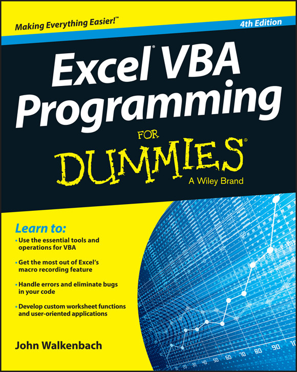 Excel Vba Programming For Dummies John Walkenbach