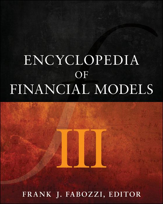 Encyclopedia Of Financial Models Iii Frank J Fabozzi