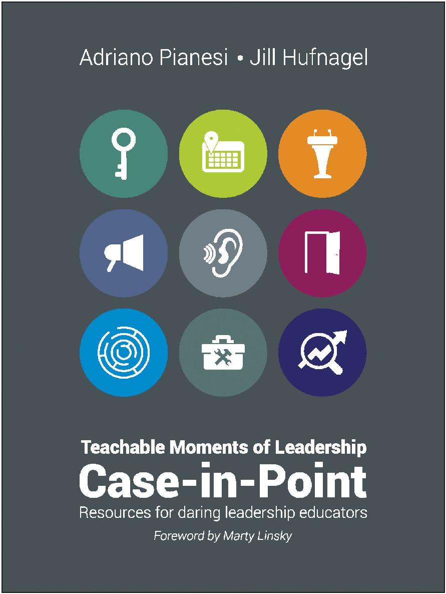 Teachable Moments Of Leadership Caseinpoint Resources For Daring Leadership Educators Adriano Pianesi Jill Hufnagel