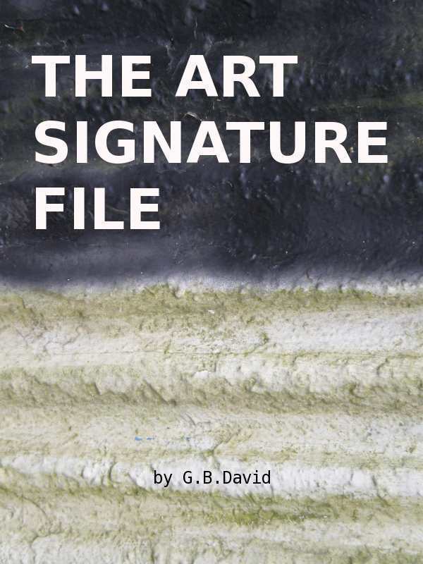 The Art Signature File David Gerard