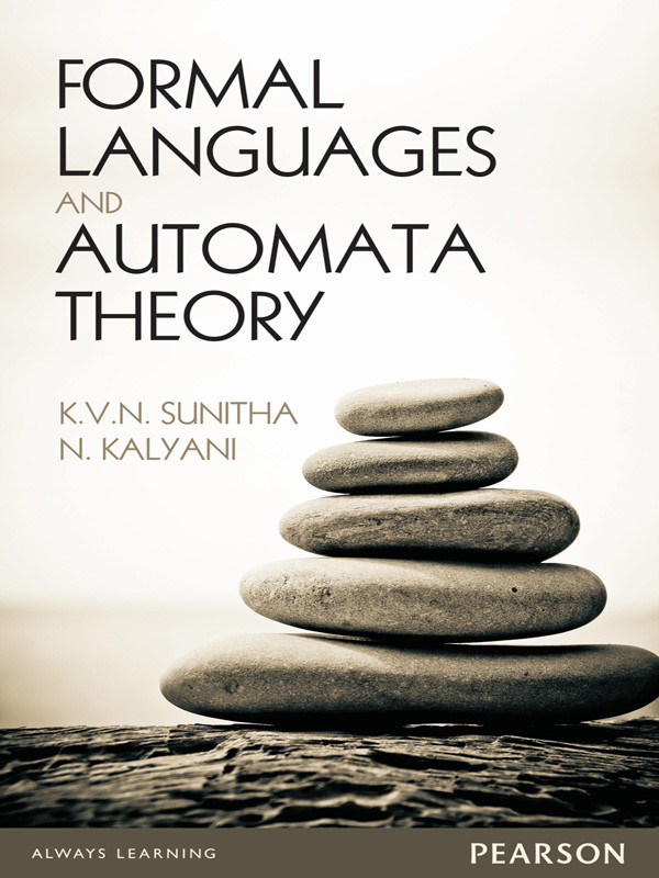 Formal Languages And Automata Theory Kvn Sunitha