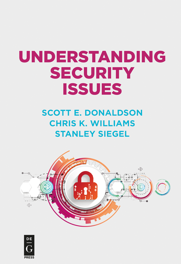 Understanding Security Issues Scott Donaldson
