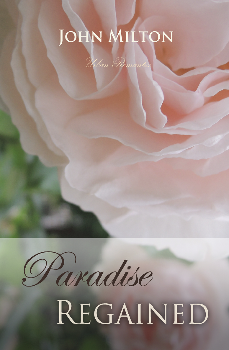 Paradise Regained Epic Story John Milton