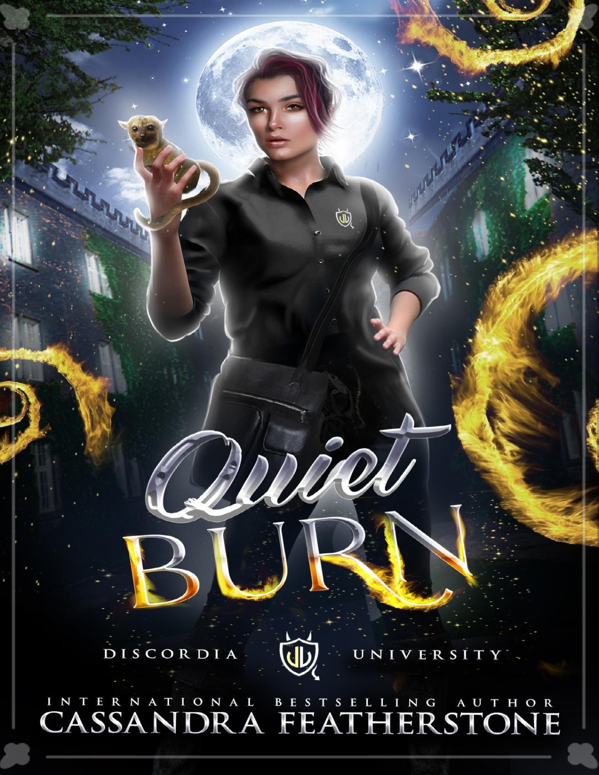 Quiet Burn Discordia University Book 2 1st Edition Cassandra Featherstone
