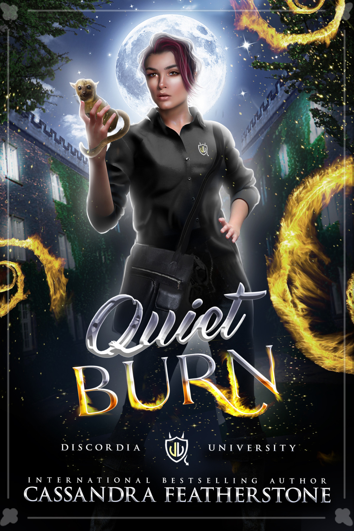 Quiet Burn A Paranormal Shifter Demon Academy Romance Cassandra Featherstone