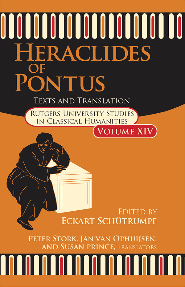 Heraclides Of Pontus Eckart Schutrumpf