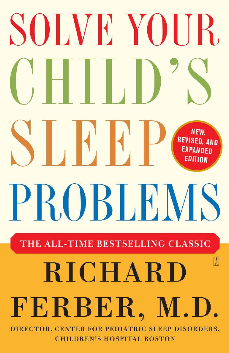 Solve Your Childs Sleep Problems Revised Edition Richard Ferber