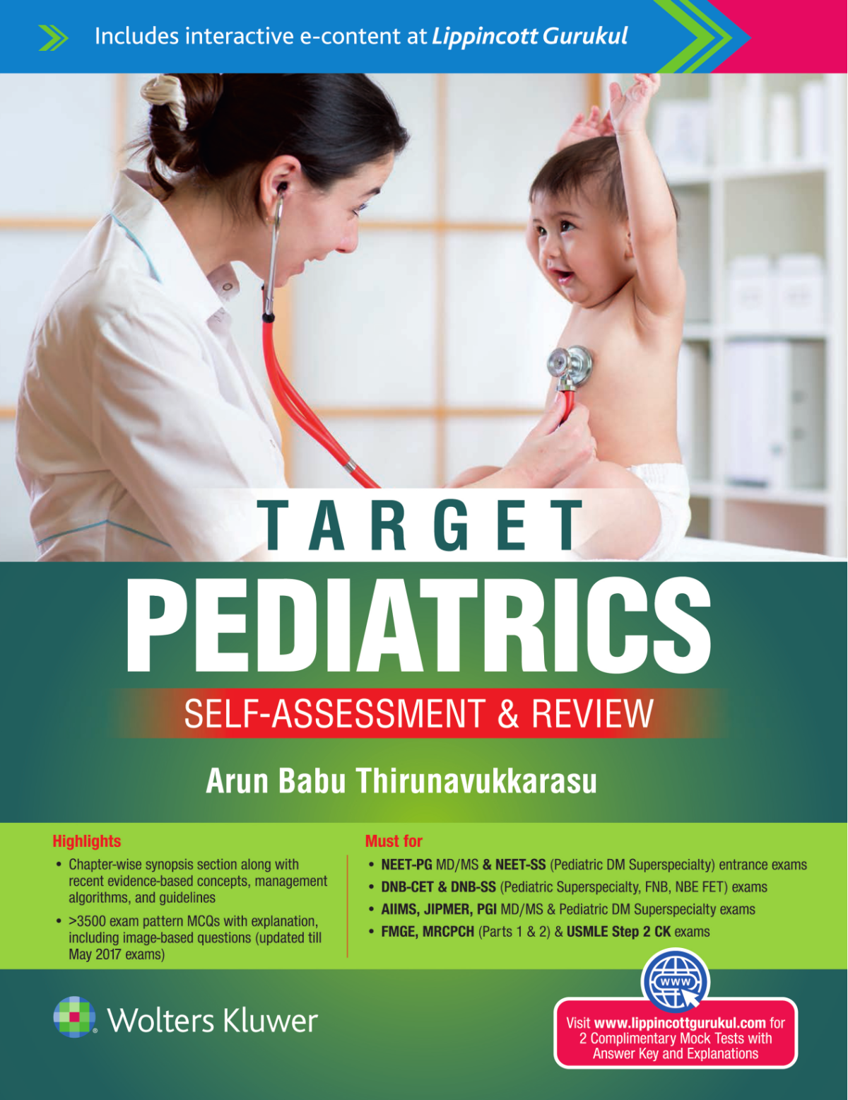 Target Pediatrics Selfassessment Review Arun Babu Thirunavukkarasu