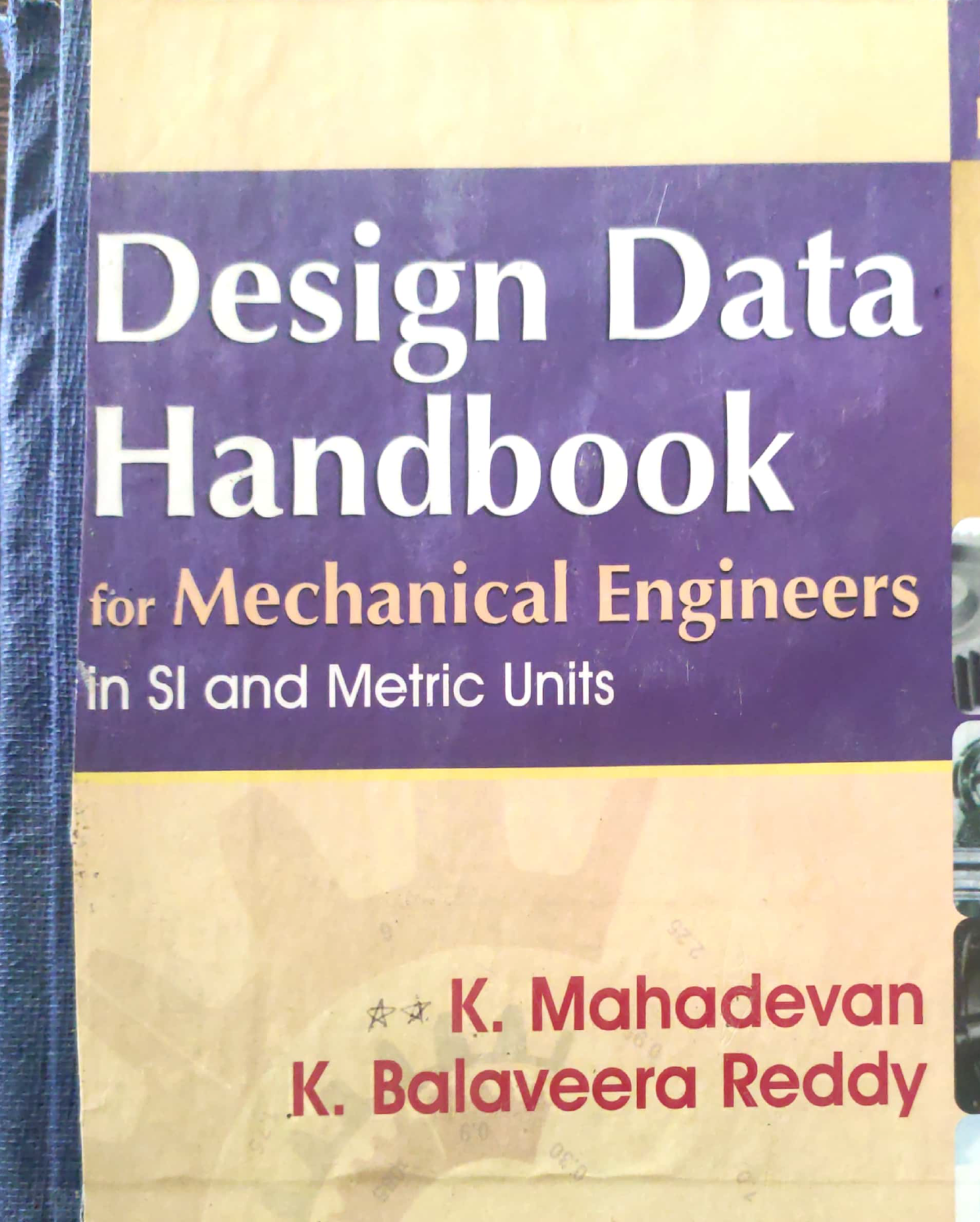 Design Data Handbook 4th K Mahadevan