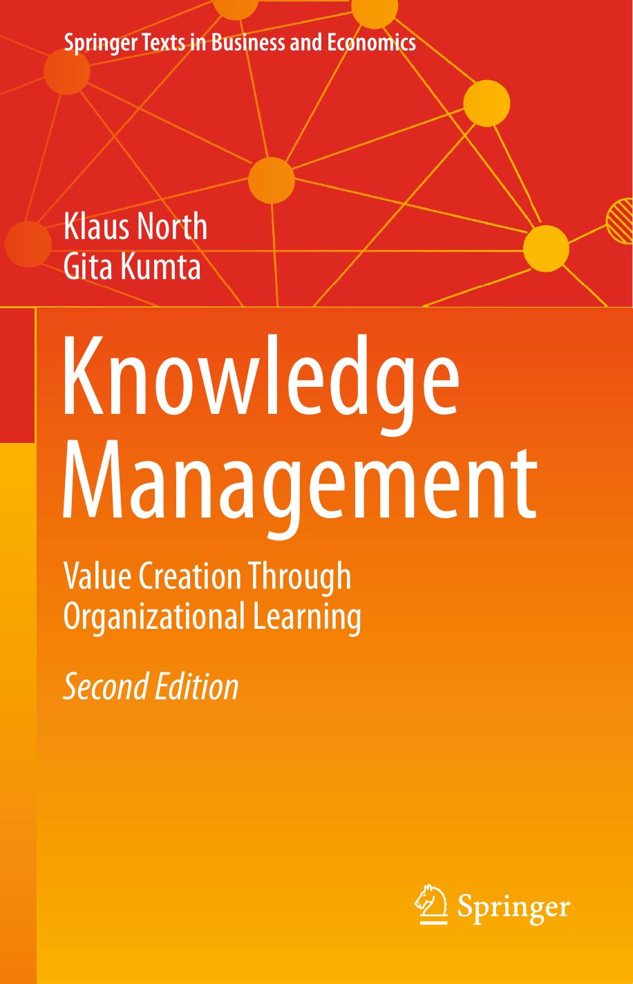 Knowledge Management Value Creation Through Organizational Learning 2nd Edition Klaus North