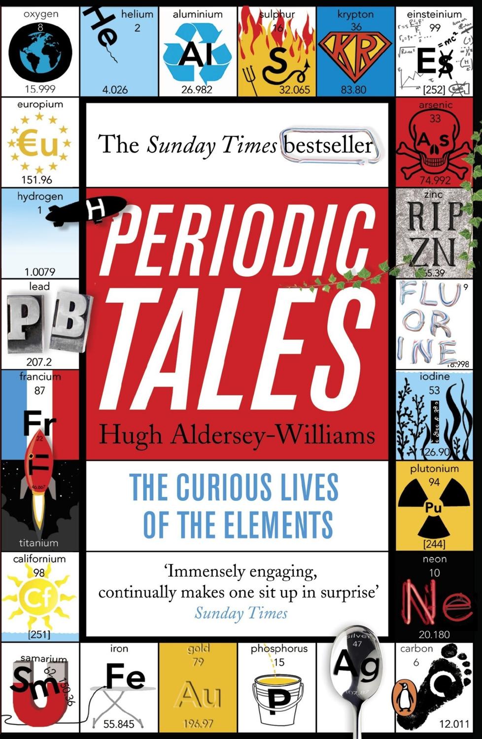 Periodic Tales The Curious Lives Of The Elements Hugh Alderseywilliams Alderseywilliams