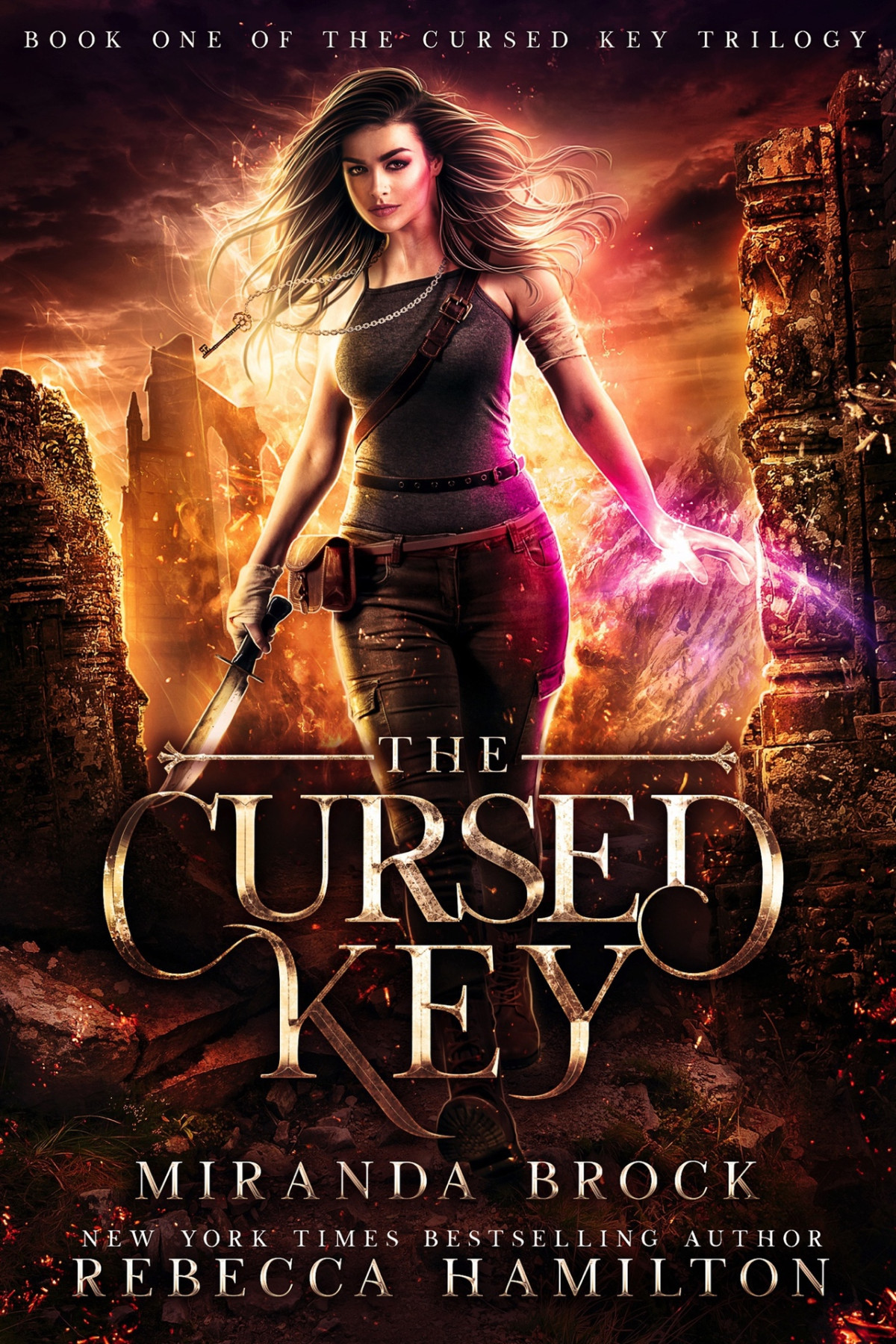 The Cursed Key A New Adult Urban Fantasy Romance Novel The Cursed Key Trilogy Book 1 Hamilton