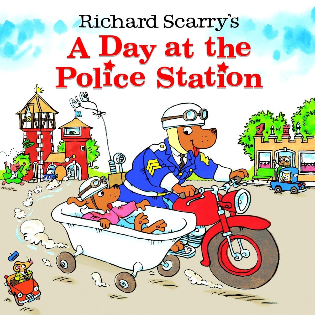 A Day At The Police Station By Scarry Richard Author Paperback On 11may2004 Richard Scarry