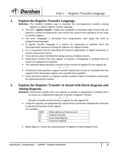 Discrete Mathematics 3140708 Darshan Unit135 Darshan Institute Of Engineering Technology