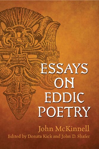 Essays On Eddic Poetry John Mckinnell