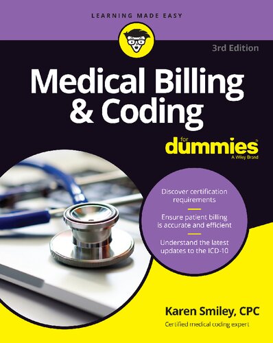 Medical Billing Coding For Dummies 3rd Edition Karen Smiley