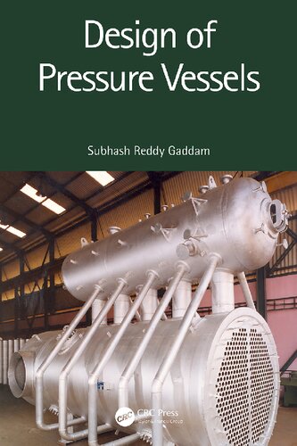 Design Of Pressure Vessels Subhash Reddy Gaddam