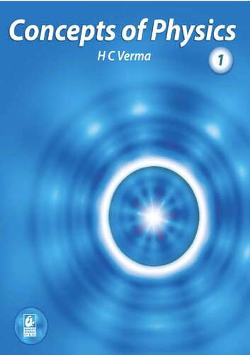 Concepts Of Physics Volume 1 Harish Chandra Verma