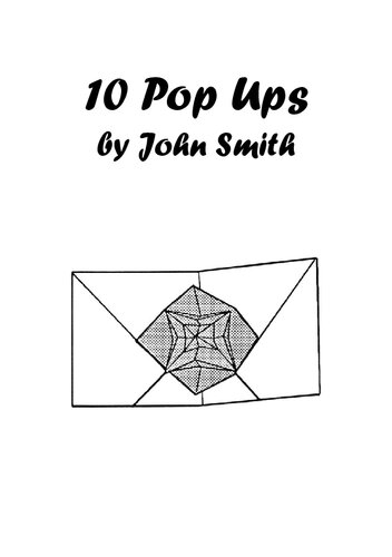 10 Pop Ups 1st Edition John S Smith