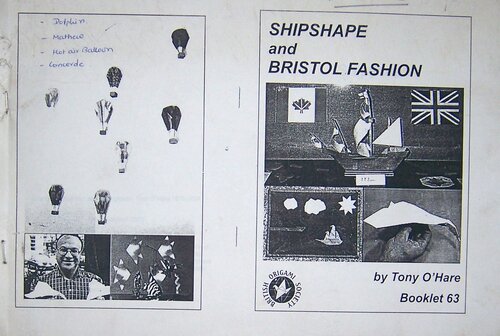 Shipshape And Briston Fashion 1st Edition Tony O Hare