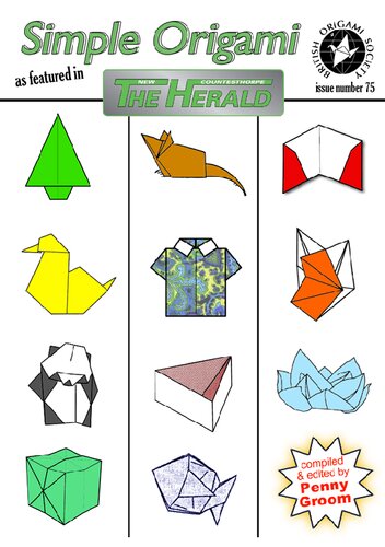 Simple Folds As Featured In The Countesthorpe Herald 2002 2008 1st Edition Penny Groom Editor