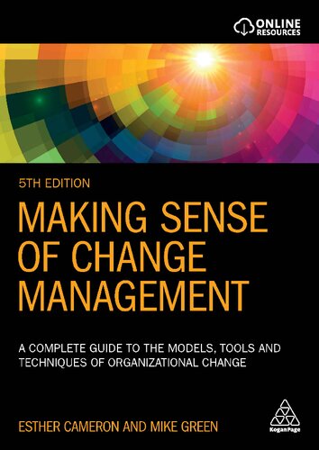 Making Sense Of Change Management 5th Edition Esther Green Mike Cameron