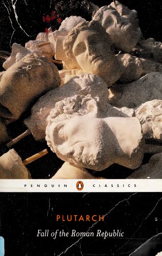 Fall Of The Roman Republic Revised Plutarch Robin Seager Tr