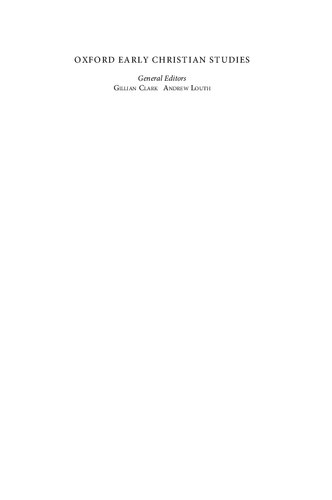 The Eusebian Canon Tables Ordering Textual Knowledge In Late Antiquity Matthew R Crawford