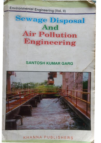 Sewage Disposal And Air Pollution Engineering 24th Edition S K Garg