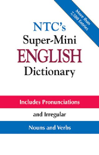Ntcs Supermini English Dictionary 1st Edition Richard A Spears