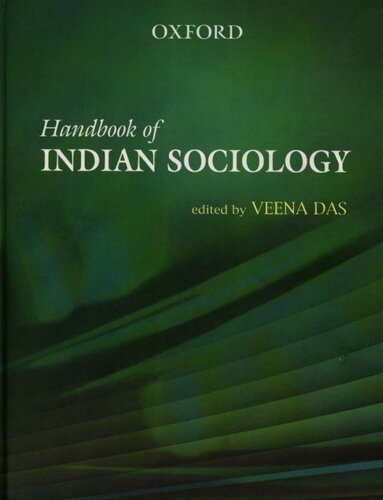 Handbook Of Indian Sociology Veena Das