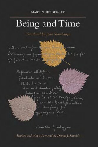 Being And Time A Revised Edition Of The Stambaugh Translation 2nd Edition Martin Heidegger