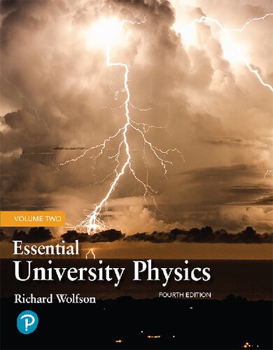 Essential University Physics 4th Edition Richard Wolfson